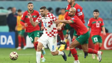 المغرب ضد كرواتيا